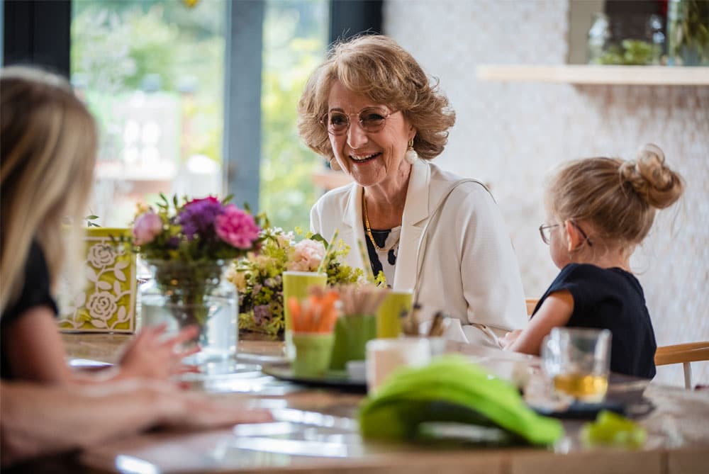 Prinses Margriet bij 5 jarig bestaan Fonkel huis