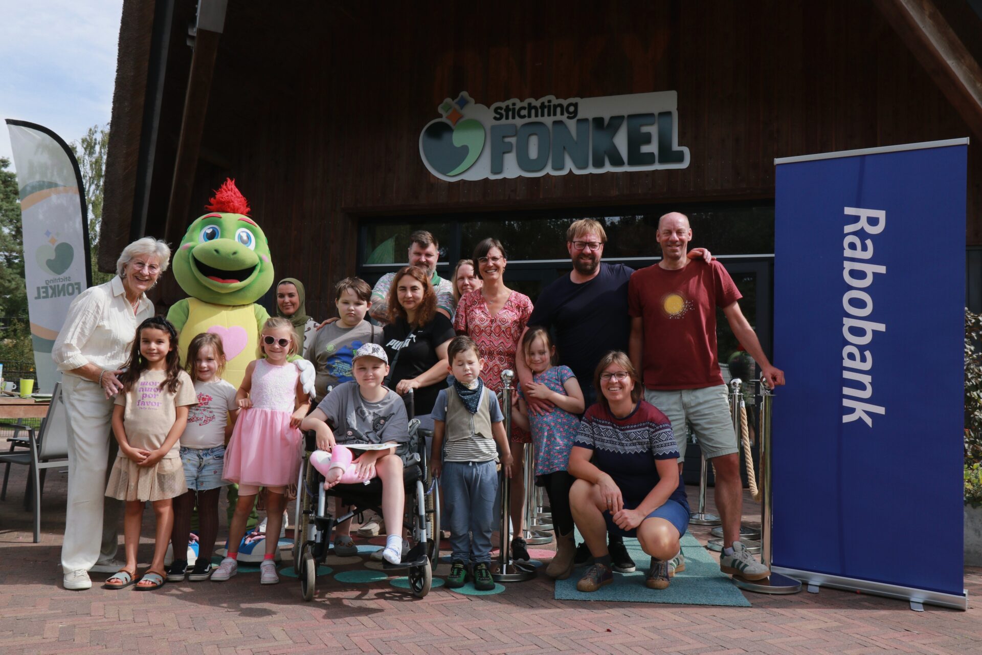 Fonkeldag voor Stichting De Blauwe Hut