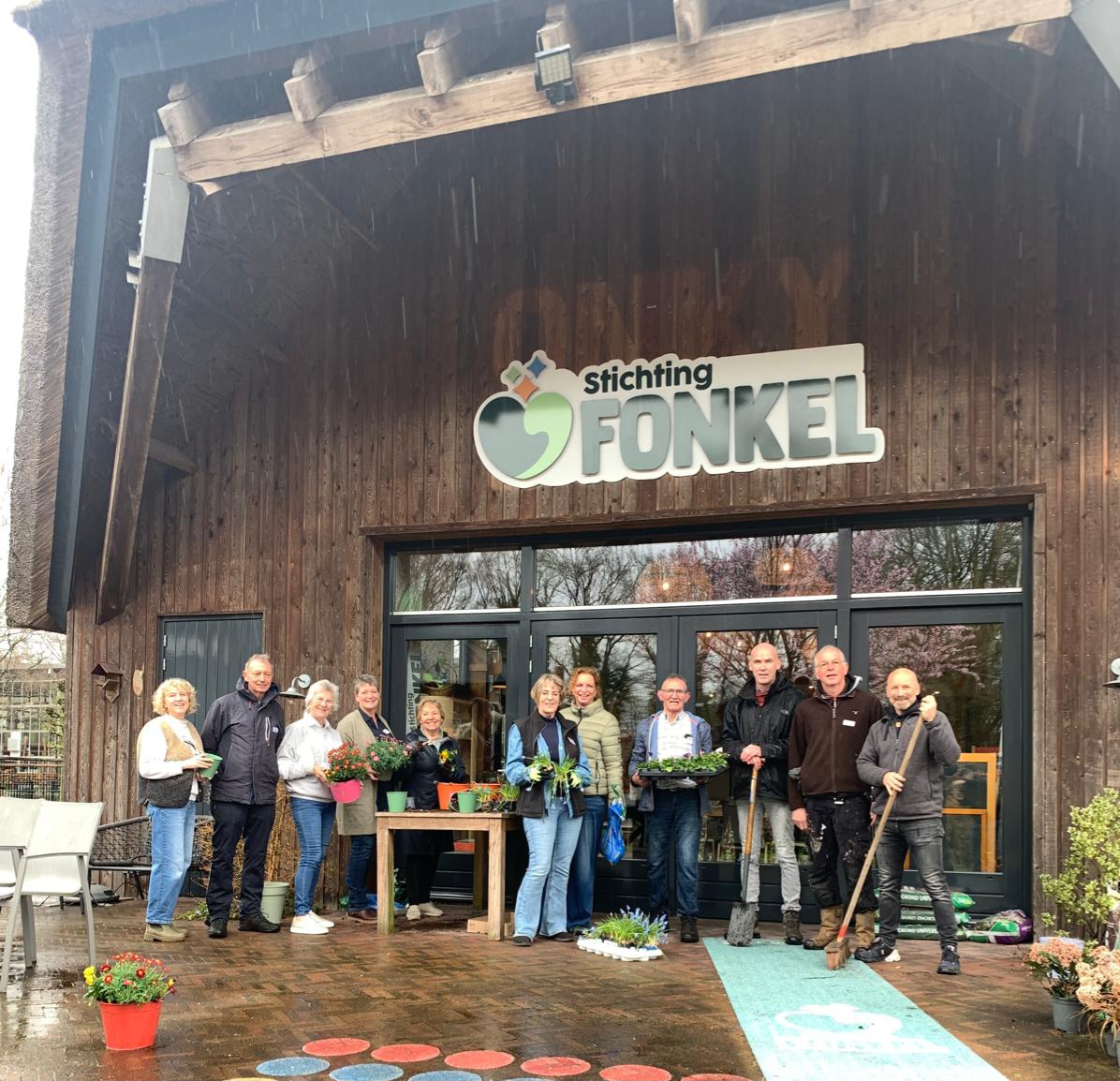 NL Doet: Lions Rhenen bij Stichting Fonkel